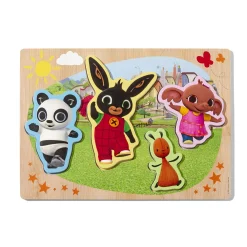 Houten Puzzels> Bing Puzzel Hout Grote Bing Figuren