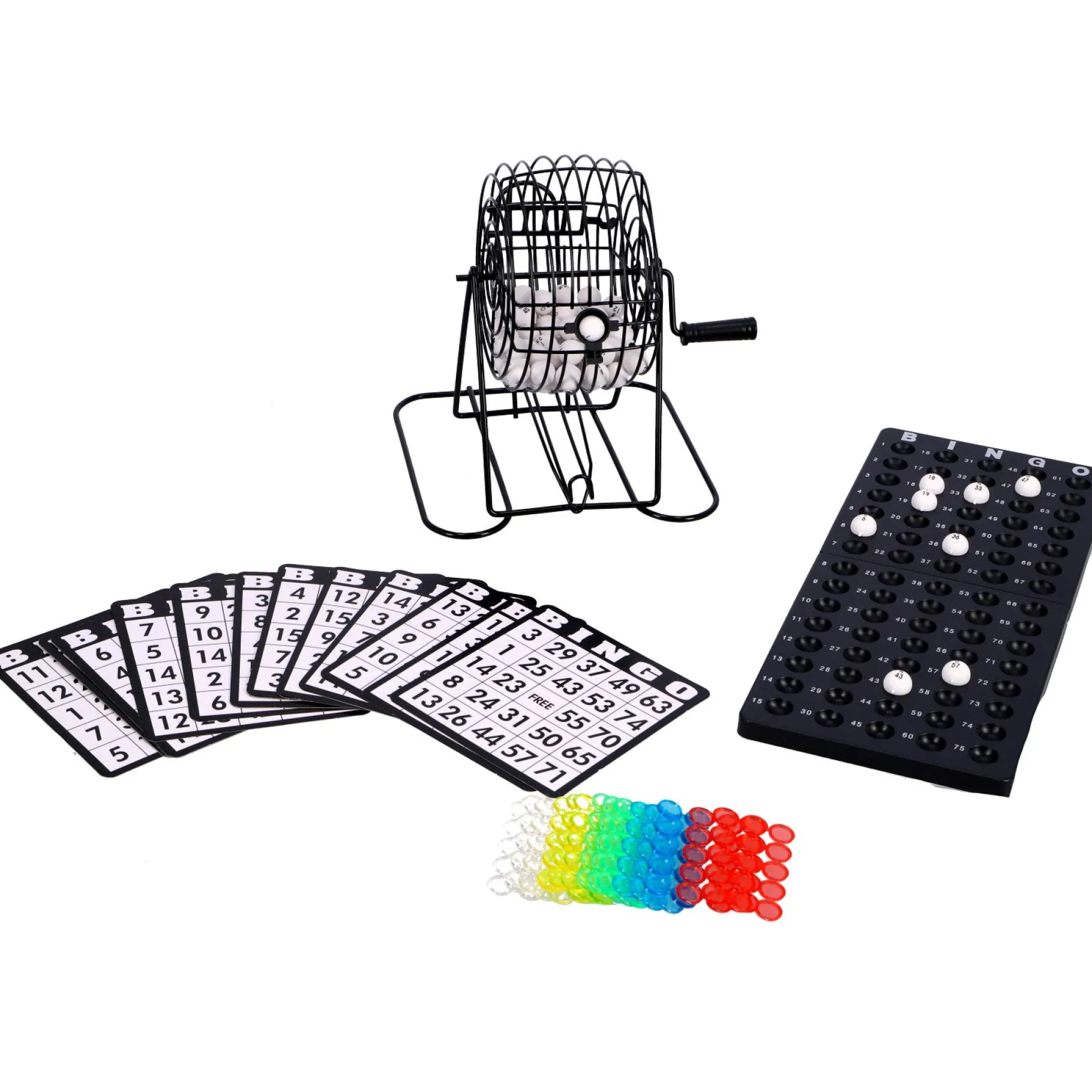 Familiespellen> Bingomolen Metaal Retro 20 Cm