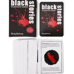 Familiespellen|Denkspellen> Black Stories 1 - denkspel