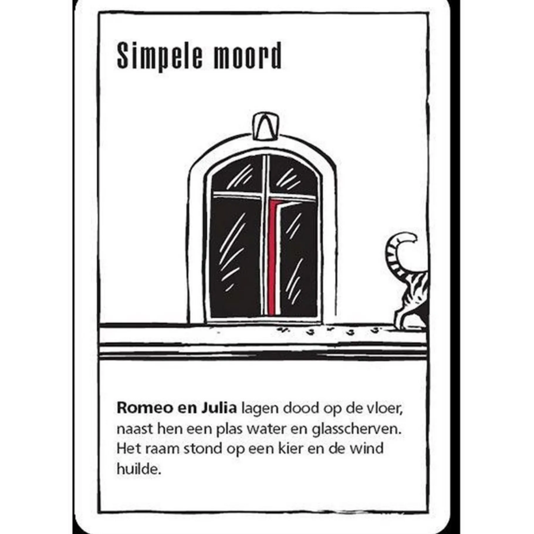 Familiespellen|Denkspellen> Black Stories 1 - denkspel