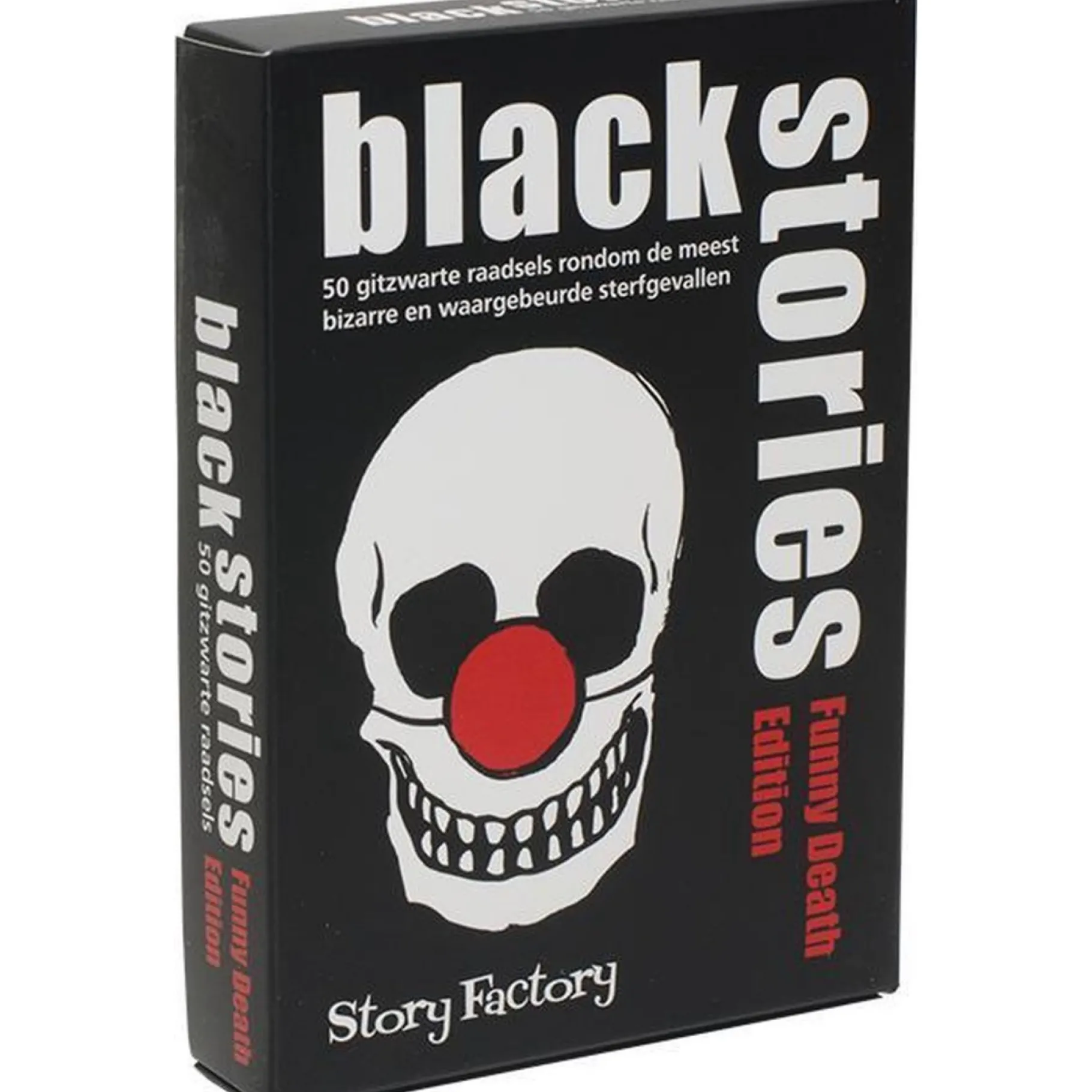 Familiespellen> Black Stories Funny Death - denkspel