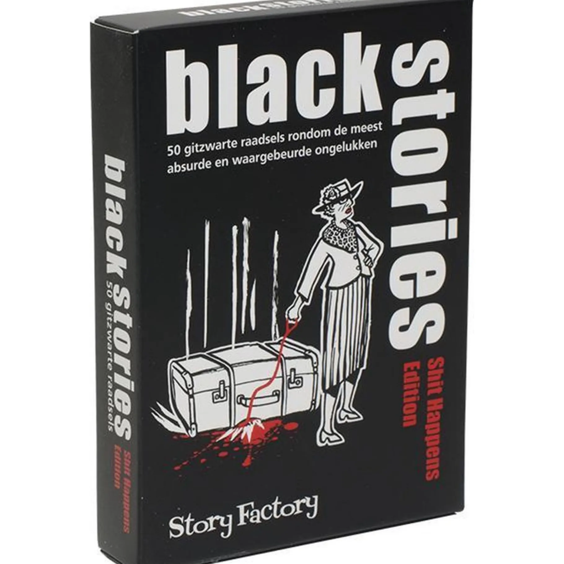 Familiespellen> Black Stories Shit Happens - partyspel