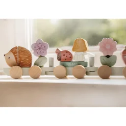 Houten Blokken></noscript> Blokkentrein Egel Fairy Garden