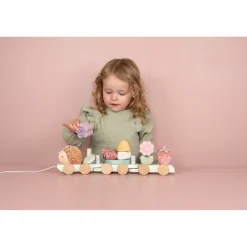 Houten Blokken></noscript> Blokkentrein Egel Fairy Garden