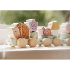 Houten Blokken></noscript> Blokkentrein Egel Fairy Garden