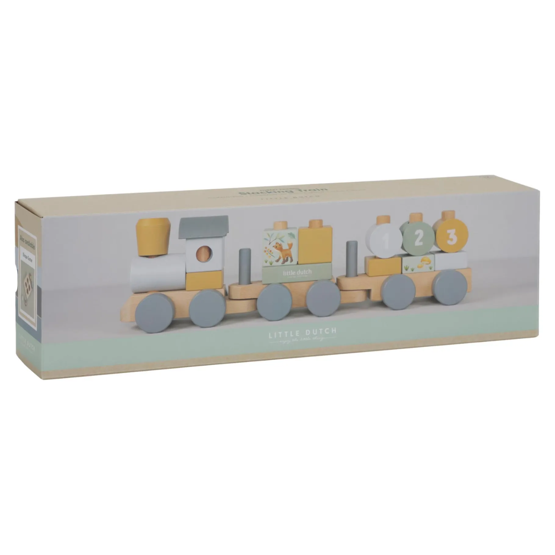 Babyspeelgoed> Blokkentrein Forest Friends