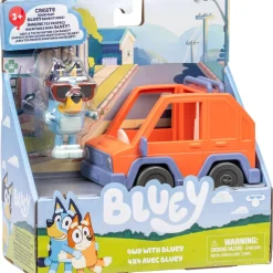 Auto's|Jongens> Bluey auto 4x4 inclusief Bluey figuur
