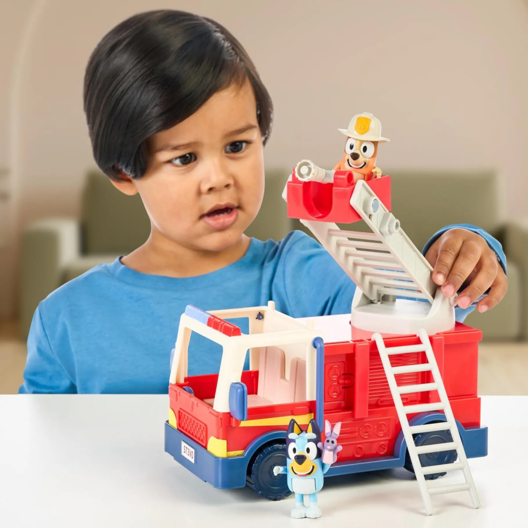 Jongens|Speelsets> Bluey brandweerwagen
