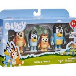 Speelfiguren>Moose Toys Bluey familie figurenset 4 pack