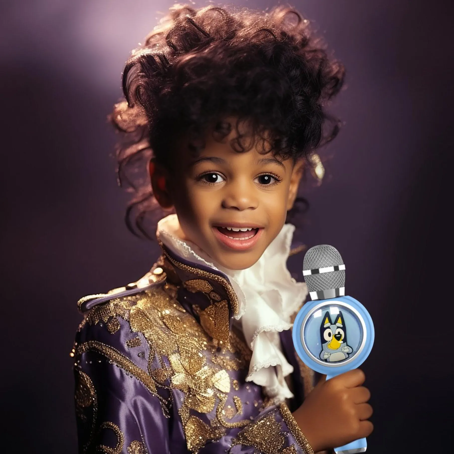 Speelgoedmicrofoons> Bluey karaoke microfoon