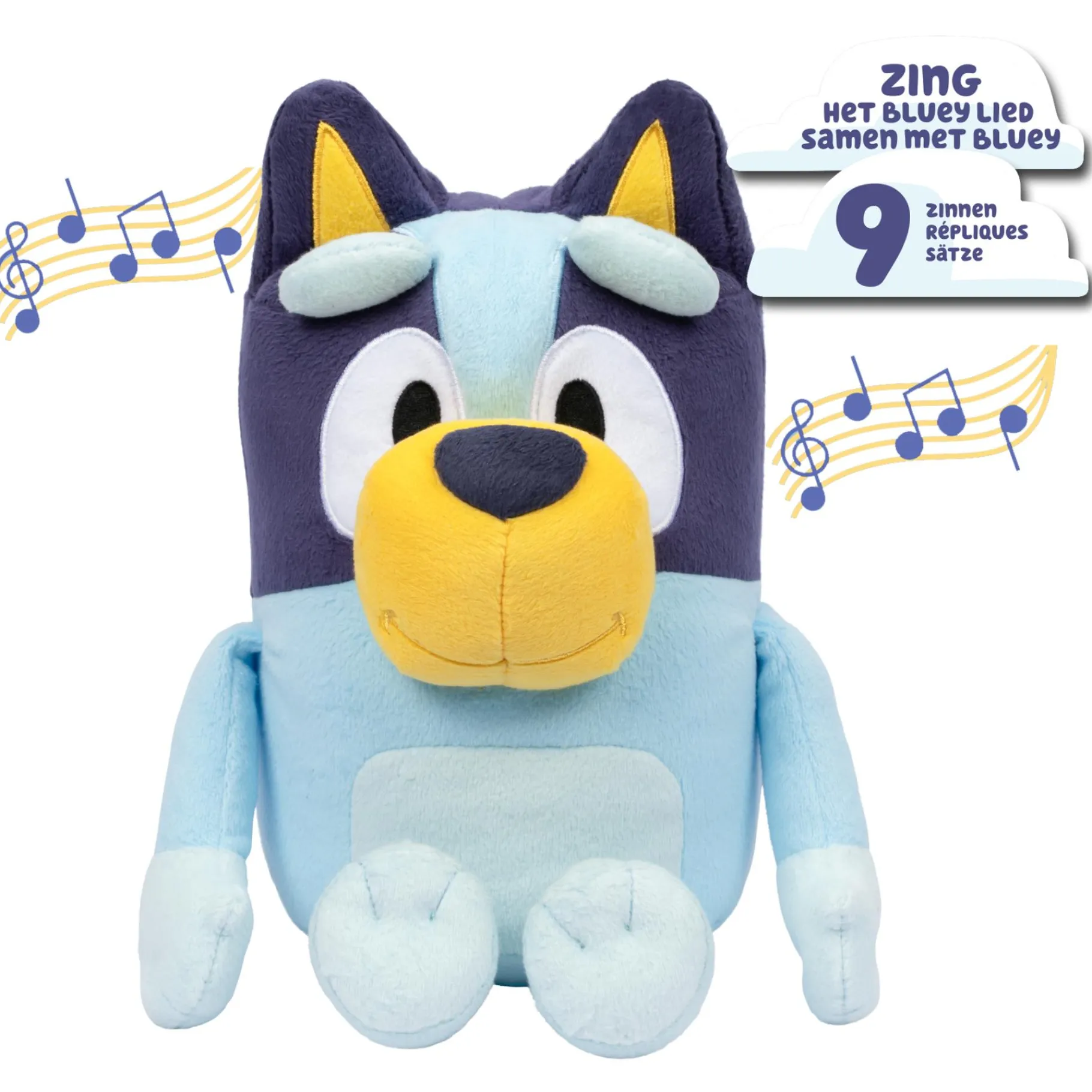 Speelfiguren> Bluey pratende Bluey Nederlands