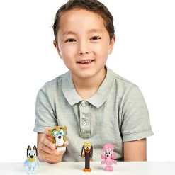 Speelfiguren|Meisjes> Bluey vrienden figurenset 4 pack