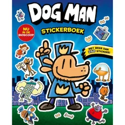 Stickers> Boek Dog Man stickerboek