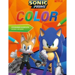 Kleurboeken> Boek Sonic Prime Color Kleurboek