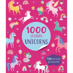 Stickers> Boek Stickerboek 1000 Stickers Unicorn