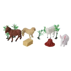 Speelfiguren> Boerderijdieren set 10 delig