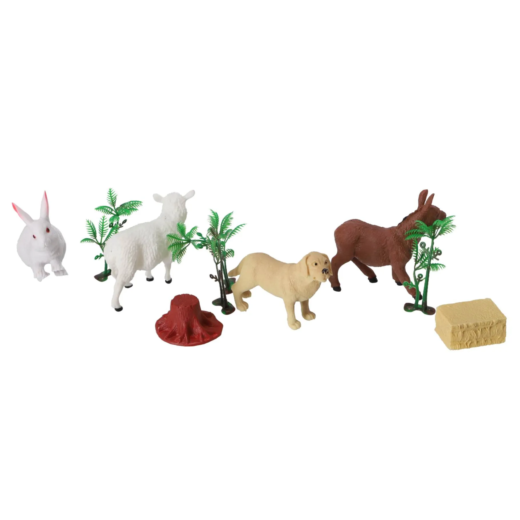 Speelfiguren> Boerderijdieren set 10 delig