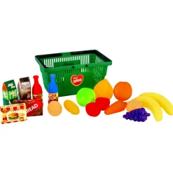 Meisjes|Winkelspeelgoed>My Shop Boodschappenmandje 18-delig