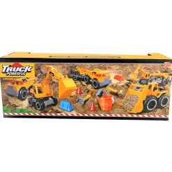 Voertuigen|Jongens></noscript> Bouwvoertuigen set met frictie