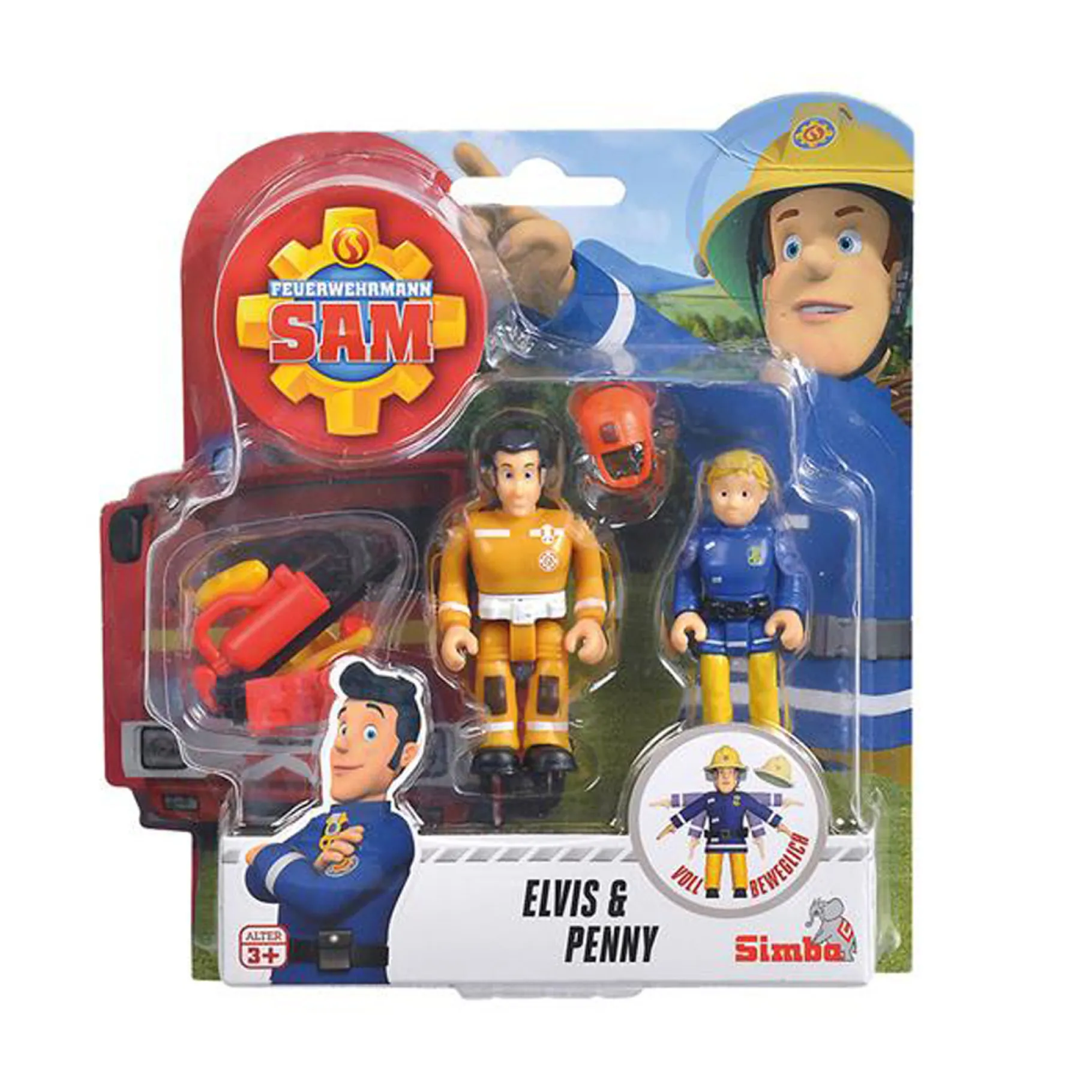 Actiefiguren|Jongens>Dickie Brandweerman Sam Figuren 4 Assorti