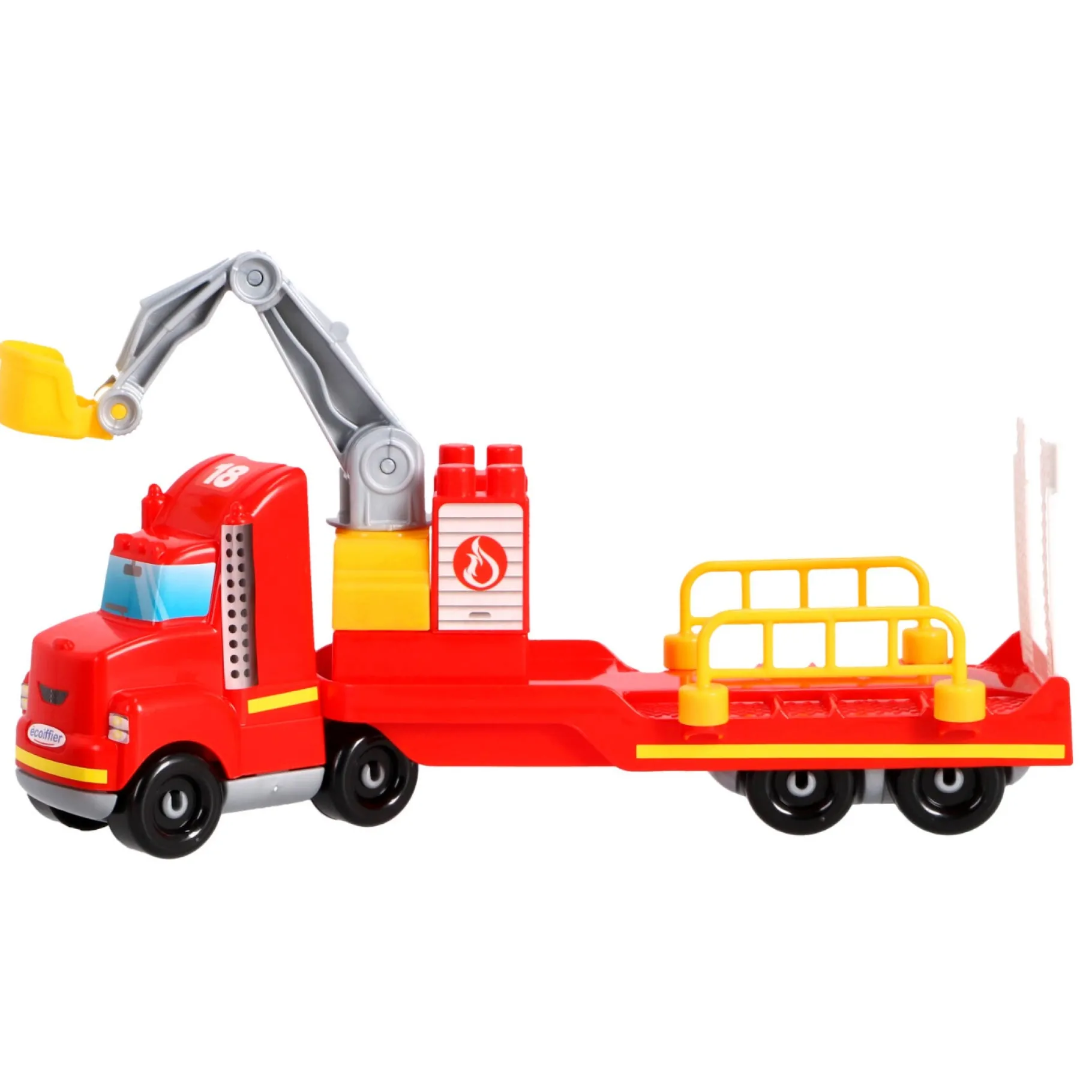 Speelsets Peuter>Abrick Brandweertruck