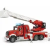 Voertuigen|Jongens>Bruder Auto Brandweerwagen Mack Licht En Geluid En Pomp