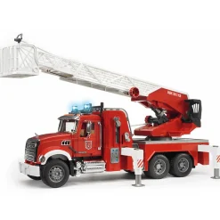 Voertuigen|Jongens>Bruder Auto Brandweerwagen Mack Licht En Geluid En Pomp