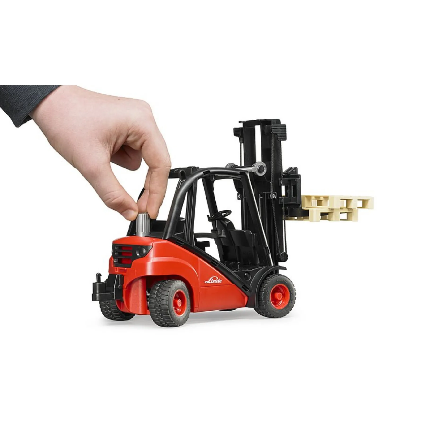 Voertuigen|Jongens>Bruder Auto Heftruck Linde H30D