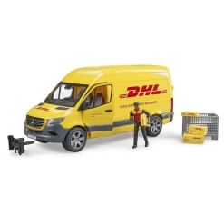 Auto's|Jongens>Bruder Auto Sprinter DHL