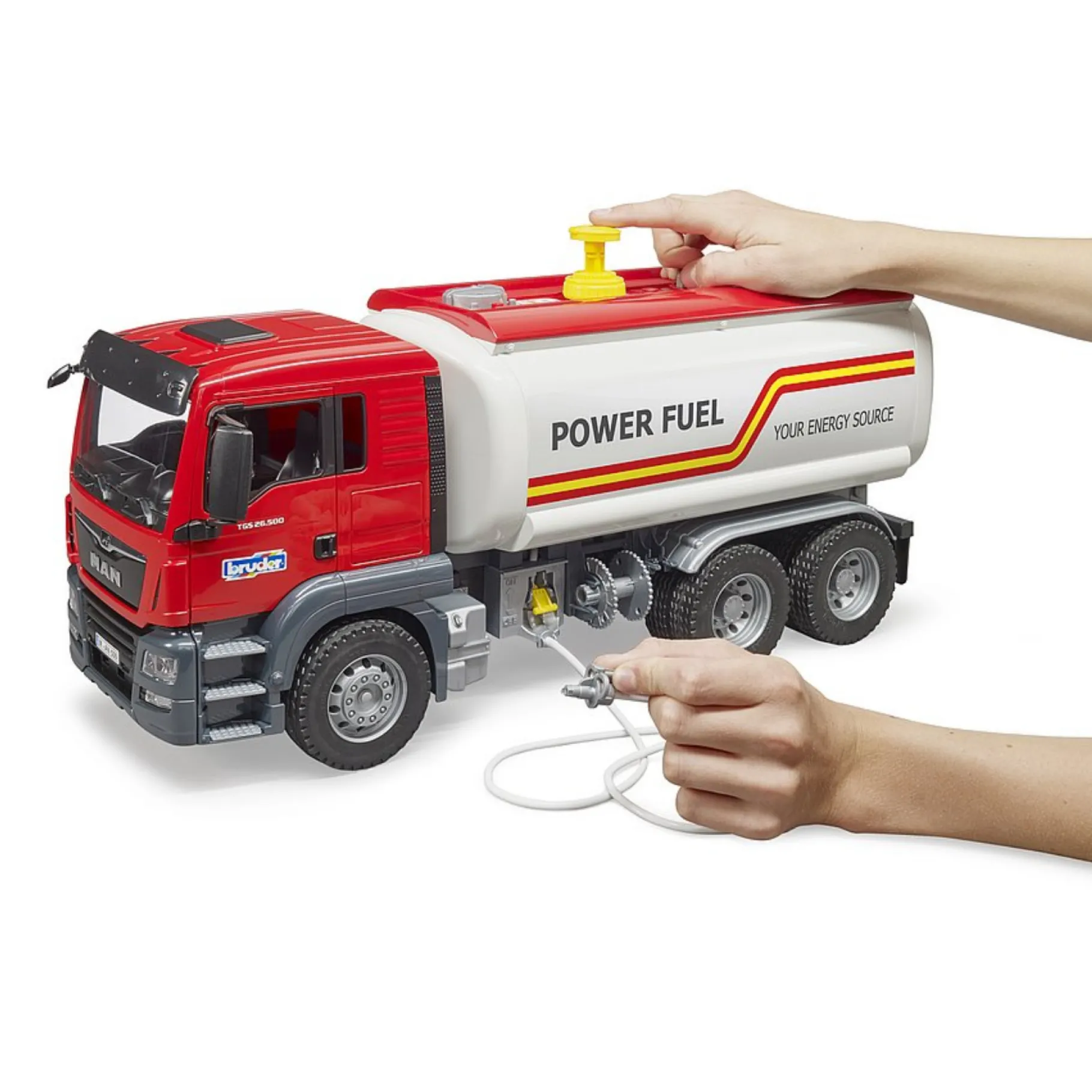 Voertuigen>Bruder Auto Vrachtwagen Tankauto MAN