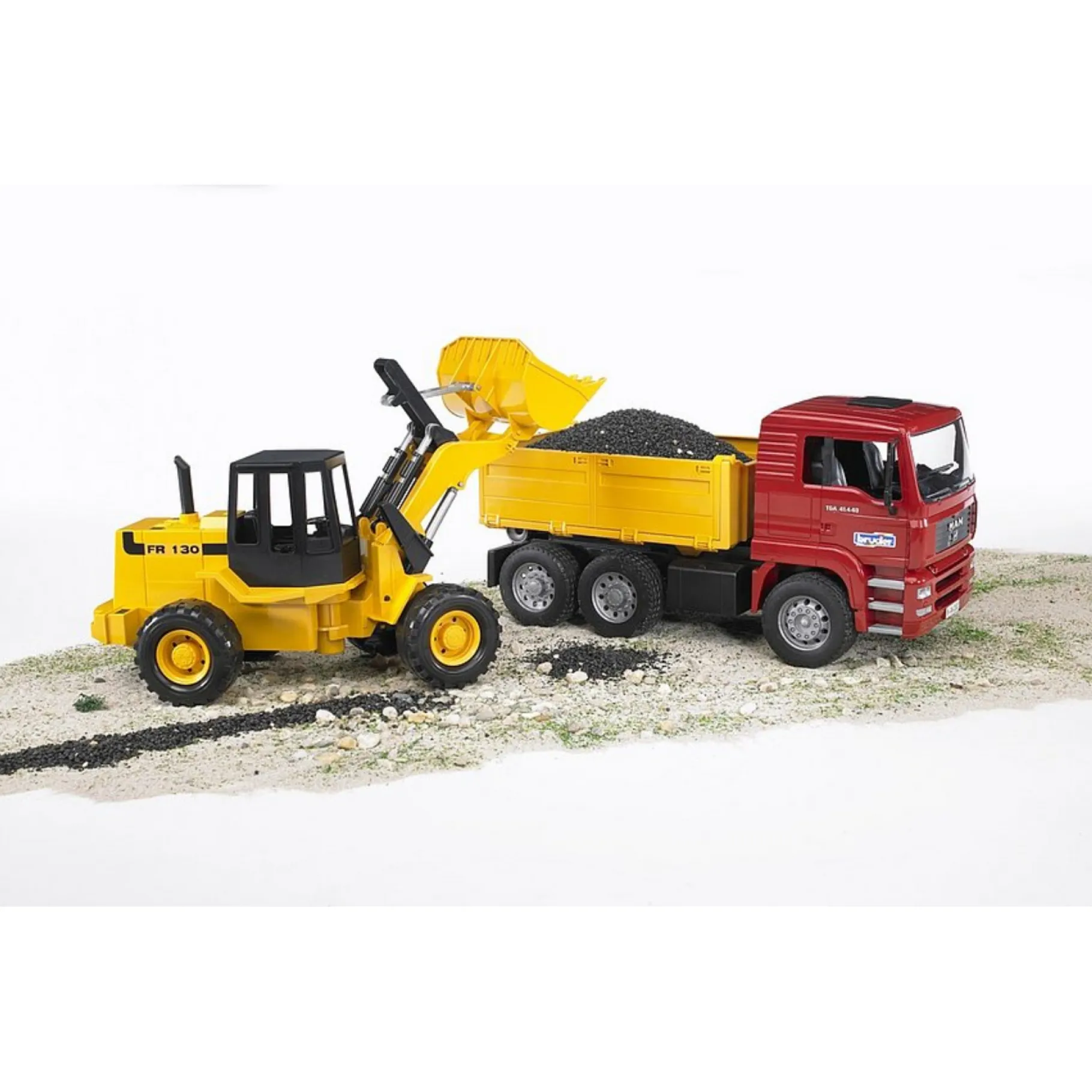 Voertuigen|Jongens>Bruder Auto Vrachtwagen Met Shovel