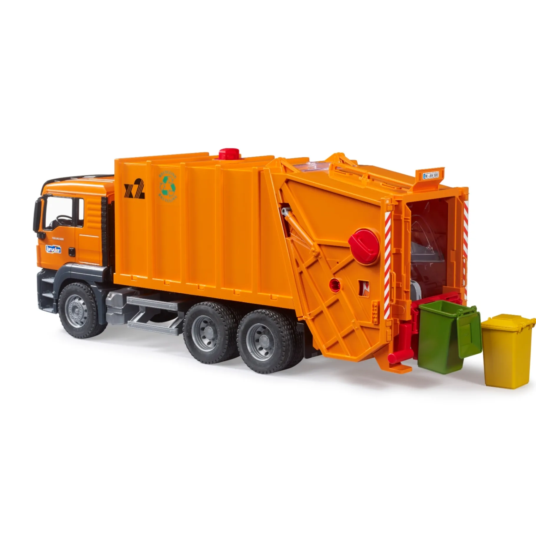 Auto's|Jongens>Bruder Auto Vrachtwagen Vuilnisauto Scania