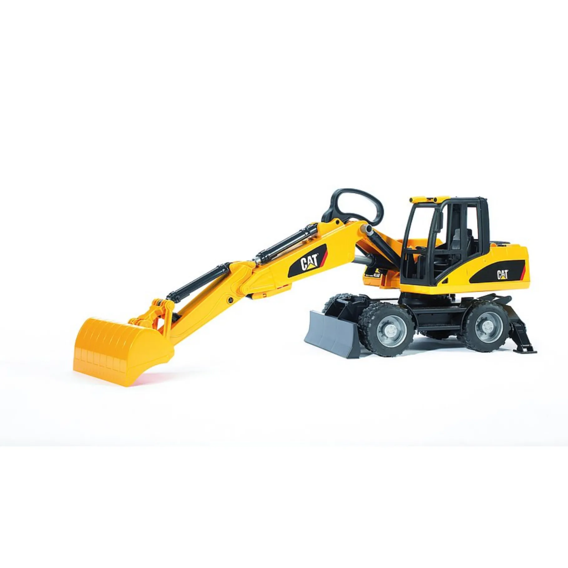 Voertuigen|Jongens>Bruder Graafmachine Op Wielen Caterpillar