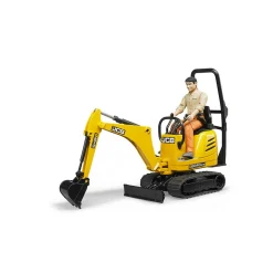 Boerderij|Jongens>Bruder JCB 8010 CTS Micro Graafmachine Met Bestuurder