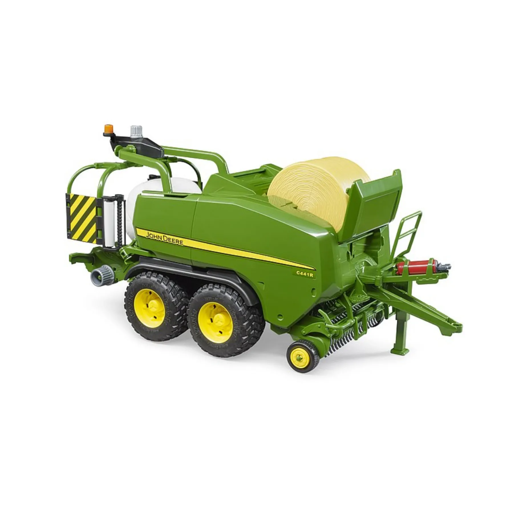 Boerderij|Jongens>Bruder John Deere Persmachine / Wikkelmachine C441R