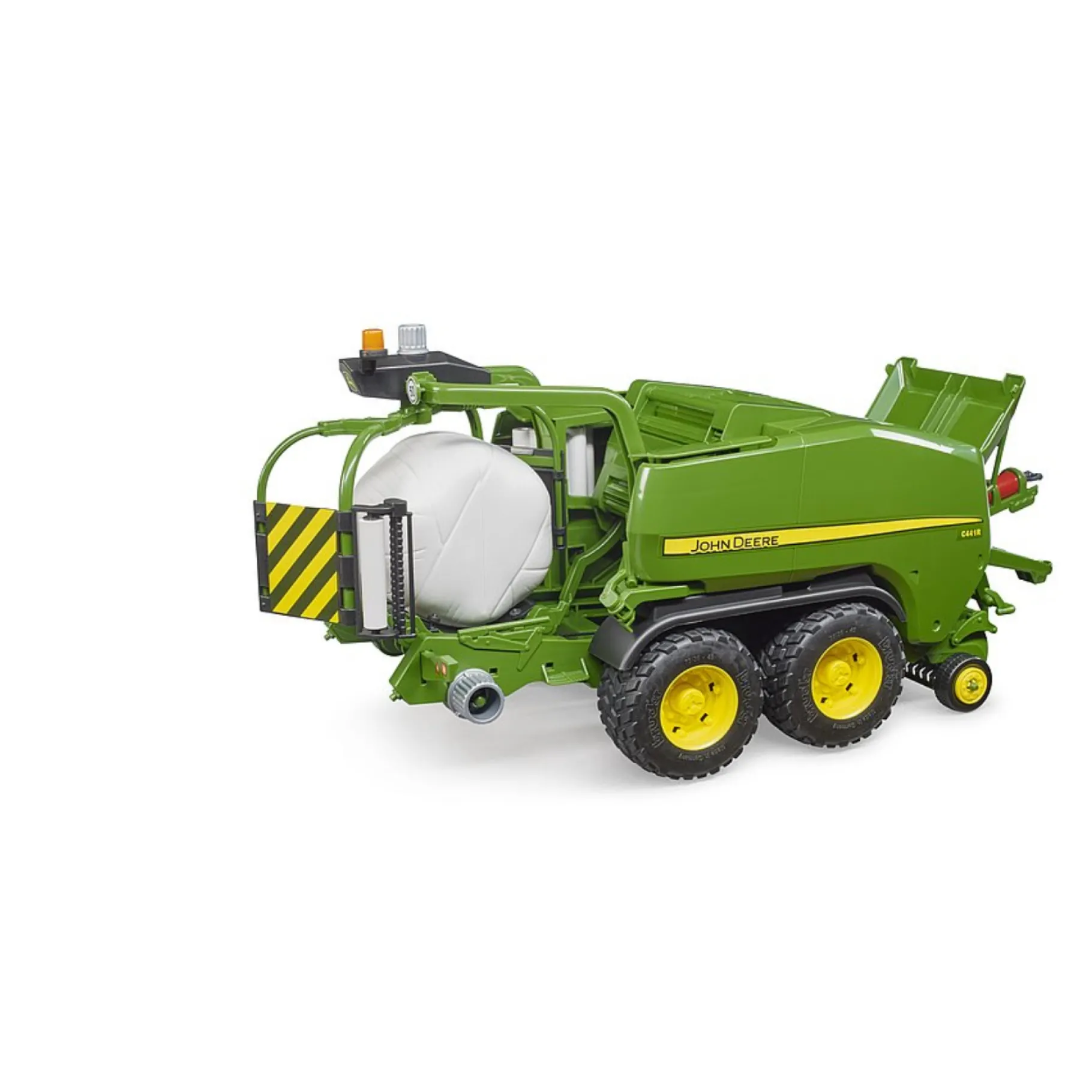 Boerderij|Jongens>Bruder John Deere Persmachine / Wikkelmachine C441R