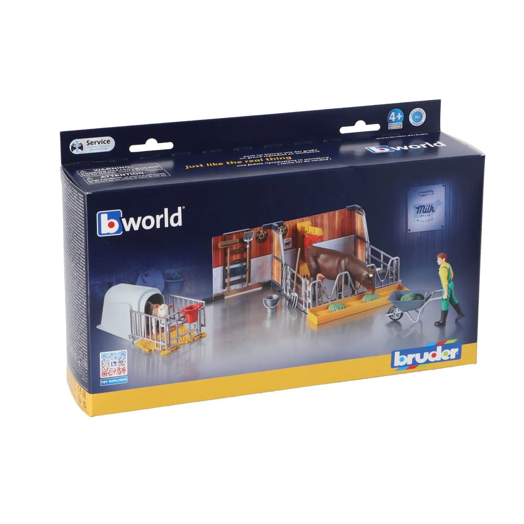 Speelsets>Bruder Koeienstal Met Figuur