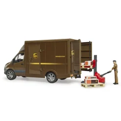 Voertuigen|Jongens></noscript>Bruder Mercedes Benz Sprinter UPS + Figuur en Accessoires