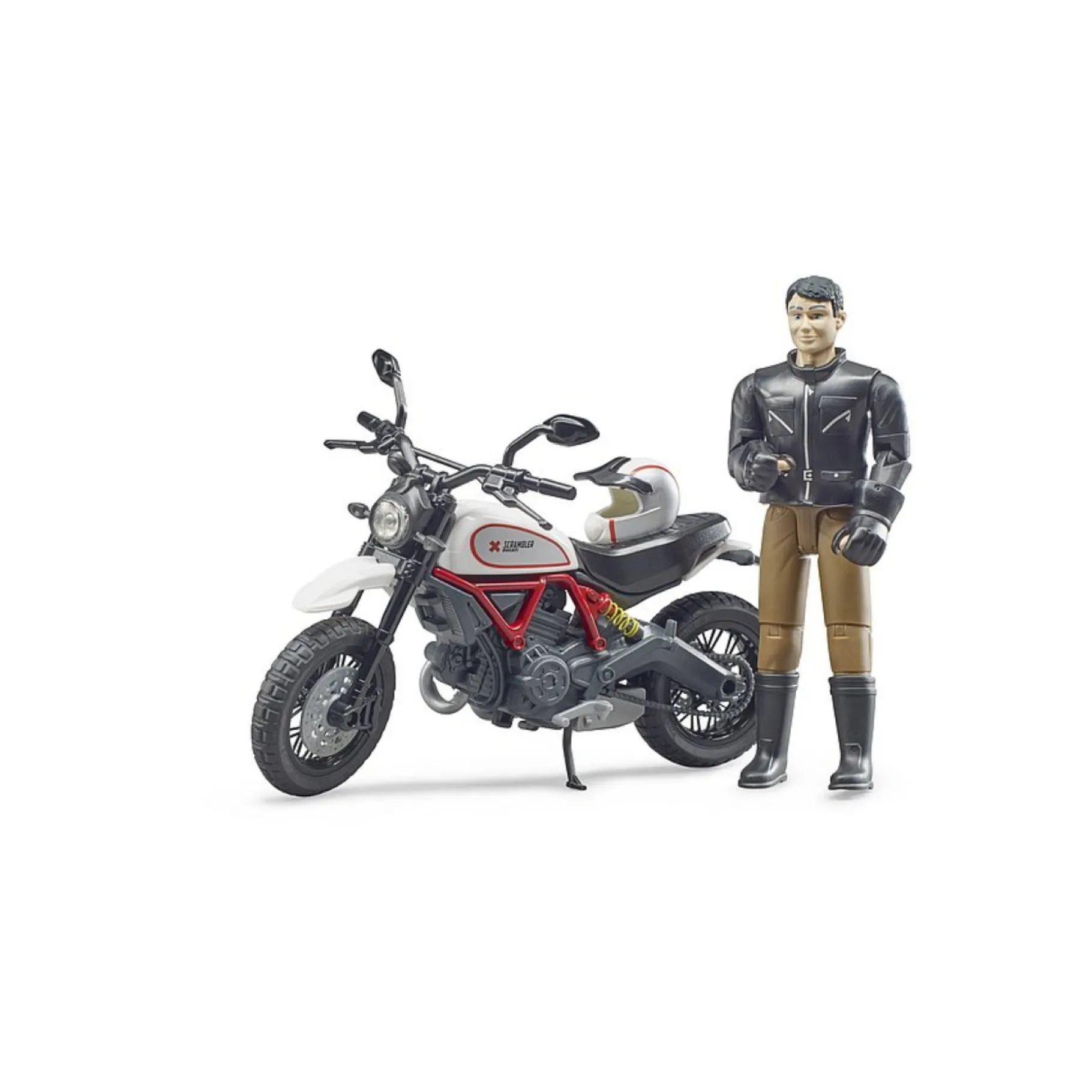 Speelsets|Jongens>Bruder Motor Ducati Desert Met Bestuurder