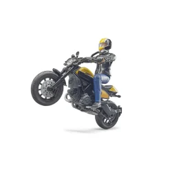 Speelsets|Jongens>Bruder Motor Ducati Scrambler Met Bestuurder