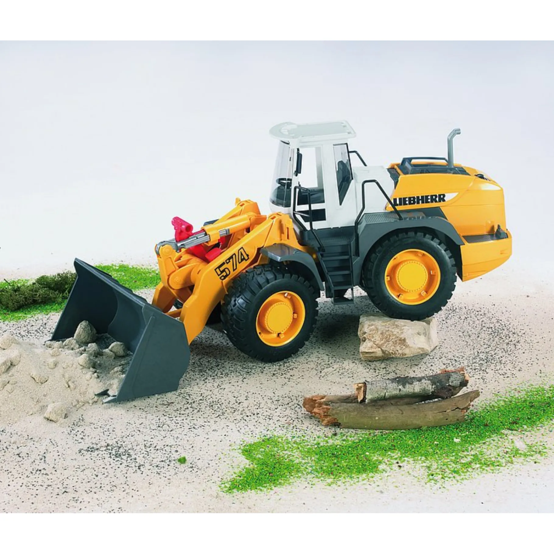 Voertuigen|Jongens>Bruder Shovel Liebherr L574