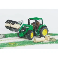 Boerderij|Jongens>Bruder Tractor John Deere 6920 Met Frontlader