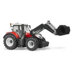 Voertuigen|Jongens>Bruder Tractor Steyr 630 Terrus CVT Met Frontlader