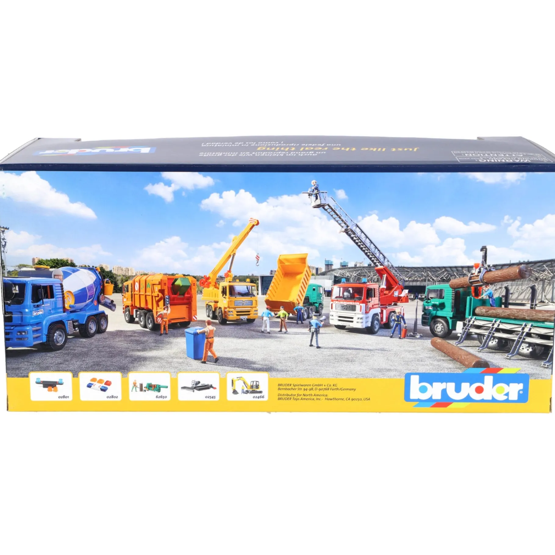 Voertuigen|Jongens>Bruder Vrachtwagen Unimog Winterdienst