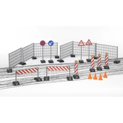 Speelsets|Jongens>Bruder Wegenbouwset Accessoires