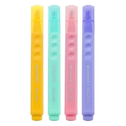 Tekenen / Kleuren> Bruynzeel markeer stiften pastel kleuren 4 stuks