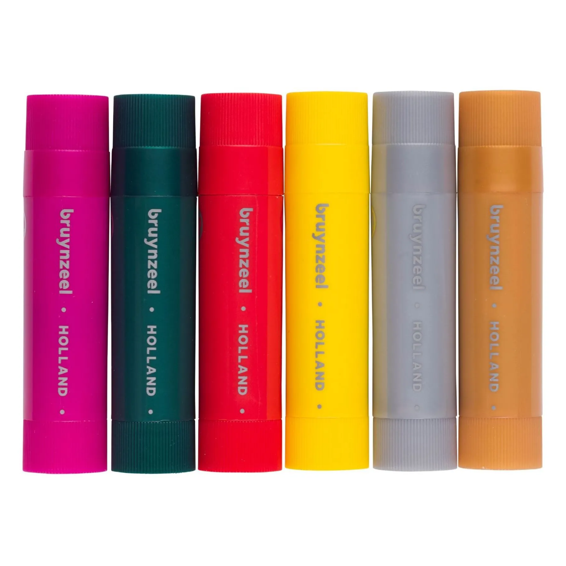 Tekenen / Kleuren>Bruynzeel verfstiften metallic kleuren 6 stuks