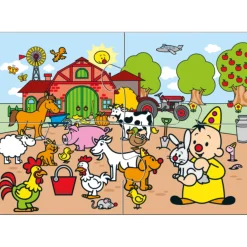 Legpuzzels> Bumba Puzzel 4 St Boerderijdieren