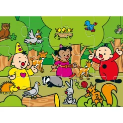 Legpuzzels> Bumba Puzzel 12st Bosdieren