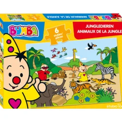 Legpuzzels> Bumba Puzzel 6st Jungledieren